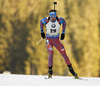 Anton Shipulin of Russia during men sprint race of IBU Biathlon World Cup in Pokljuka, Slovenia. Women sprint race of IBU Biathlon World cup was held in Pokljuka, Slovenia, on Friday, 9th of December 2016.
