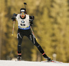 Mario Dolder of Switzerland during men sprint race of IBU Biathlon World Cup in Pokljuka, Slovenia. Women sprint race of IBU Biathlon World cup was held in Pokljuka, Slovenia, on Friday, 9th of December 2016.
