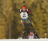 Florian Graf of Germany during men sprint race of IBU Biathlon World Cup in Pokljuka, Slovenia. Women sprint race of IBU Biathlon World cup was held in Pokljuka, Slovenia, on Friday, 9th of December 2016.
