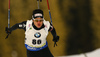 Jeremy Finello of Switzerland during men sprint race of IBU Biathlon World Cup in Pokljuka, Slovenia. Women sprint race of IBU Biathlon World cup was held in Pokljuka, Slovenia, on Friday, 9th of December 2016.
