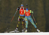 Hanna Oeberg of Sweden during women sprint race of IBU Biathlon World Cup in Pokljuka, Slovenia. Women sprint race of IBU Biathlon World cup was held in Pokljuka, Slovenia, on Friday, 9th of December 2016.
