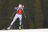 Kaisa Makarainen of Finland during women sprint race of IBU Biathlon World Cup in Pokljuka, Slovenia. Women sprint race of IBU Biathlon World cup was held in Pokljuka, Slovenia, on Friday, 9th of December 2016.
