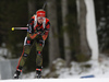 Franziska Hildebrand of Germany during women sprint race of IBU Biathlon World Cup in Pokljuka, Slovenia. Women sprint race of IBU Biathlon World cup was held in Pokljuka, Slovenia, on Friday, 9th of December 2016.
