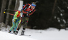 Vanessa Hinz of Germany during women sprint race of IBU Biathlon World Cup in Pokljuka, Slovenia. Women sprint race of IBU Biathlon World cup was held in Pokljuka, Slovenia, on Friday, 9th of December 2016.
