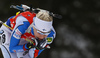 Kaisa Makarainen of Finland during women sprint race of IBU Biathlon World Cup in Pokljuka, Slovenia. Women sprint race of IBU Biathlon World cup was held in Pokljuka, Slovenia, on Friday, 9th of December 2016.
