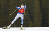 Kaisa Makarainen of Finland during women sprint race of IBU Biathlon World Cup in Pokljuka, Slovenia. Women sprint race of IBU Biathlon World cup was held in Pokljuka, Slovenia, on Friday, 9th of December 2016.
