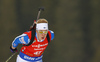 Laura Toivanen of Finland during women sprint race of IBU Biathlon World Cup in Pokljuka, Slovenia. Women sprint race of IBU Biathlon World cup was held in Pokljuka, Slovenia, on Friday, 9th of December 2016.
