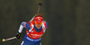 Gabriela Koukalova of Czech during women sprint race of IBU Biathlon World Cup in Pokljuka, Slovenia. Women sprint race of IBU Biathlon World cup was held in Pokljuka, Slovenia, on Friday, 9th of December 2016.
