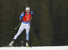 Laura Toivanen of Finland during women sprint race of IBU Biathlon World Cup in Pokljuka, Slovenia. Women sprint race of IBU Biathlon World cup was held in Pokljuka, Slovenia, on Friday, 9th of December 2016.
