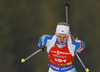 Sanna Markkanen of Finland during women sprint race of IBU Biathlon World Cup in Pokljuka, Slovenia. Women sprint race of IBU Biathlon World cup was held in Pokljuka, Slovenia, on Friday, 9th of December 2016.
