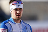 Olli Hiidensalo of Finland during zeroing before the start of the men pursuit race of IBU Biathlon World Cup in Pokljuka, Slovenia.  Men pursuit race of IBU Biathlon World cup was held in Pokljuka, Slovenia, on Saturday, 10th of December 2016.
