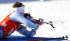 Olli Hiidensalo of Finland during zeroing before the start of the men pursuit race of IBU Biathlon World Cup in Pokljuka, Slovenia.  Men pursuit race of IBU Biathlon World cup was held in Pokljuka, Slovenia, on Saturday, 10th of December 2016.
