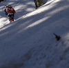 Johannes Thingnes Boe of Norway during the men pursuit race of IBU Biathlon World Cup in Pokljuka, Slovenia.  Men pursuit race of IBU Biathlon World cup was held in Pokljuka, Slovenia, on Saturday, 10th of December 2016.
