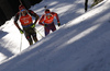 Arnd Peiffer of Germany during the men pursuit race of IBU Biathlon World Cup in Pokljuka, Slovenia.  Men pursuit race of IBU Biathlon World cup was held in Pokljuka, Slovenia, on Saturday, 10th of December 2016.
