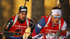 Mario Dolder of Switzerland during the men pursuit race of IBU Biathlon World Cup in Pokljuka, Slovenia.  Men pursuit race of IBU Biathlon World cup was held in Pokljuka, Slovenia, on Saturday, 10th of December 2016.
