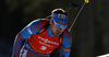 Anton Shipulin of Russia during the men pursuit race of IBU Biathlon World Cup in Pokljuka, Slovenia.  Men pursuit race of IBU Biathlon World cup was held in Pokljuka, Slovenia, on Saturday, 10th of December 2016.
