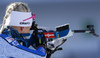 Kaisa Makarainen of Finland during zeroing before start of the women pursuit race of IBU Biathlon World Cup in Pokljuka, Slovenia. Women pursuit race of IBU Biathlon World cup was held in Pokljuka, Slovenia, on Friday, 9th of December 2016.
