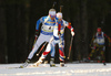 Kaisa Makarainen of Finland during the women pursuit race of IBU Biathlon World Cup in Pokljuka, Slovenia. Women pursuit race of IBU Biathlon World cup was held in Pokljuka, Slovenia, on Friday, 9th of December 2016.
