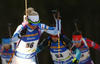 Mari Laukkanen of Finland during the women pursuit race of IBU Biathlon World Cup in Pokljuka, Slovenia. Women pursuit race of IBU Biathlon World cup was held in Pokljuka, Slovenia, on Friday, 9th of December 2016.
