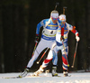 Kaisa Makarainen of Finland during the women pursuit race of IBU Biathlon World Cup in Pokljuka, Slovenia. Women pursuit race of IBU Biathlon World cup was held in Pokljuka, Slovenia, on Saturday, 10th of December 2016.
