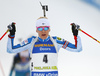 Second placed Kaisa Makarainen of Finland during the women pursuit race of IBU Biathlon World Cup in Pokljuka, Slovenia. Women pursuit race of IBU Biathlon World cup was held in Pokljuka, Slovenia, on Saturday, 10th of December 2016.
