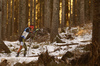 Matthias Dorfer of Germany during the men relay race of IBU Biathlon World Cup in Pokljuka, Slovenia.  Men relay race of IBU Biathlon World cup was held in Pokljuka, Slovenia, on Sunday, 11th of December 2016.
