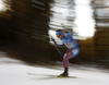 Maxim Tsvetkov of Russia during the men relay race of IBU Biathlon World Cup in Pokljuka, Slovenia.  Men relay race of IBU Biathlon World cup was held in Pokljuka, Slovenia, on Sunday, 11th of December 2016.
