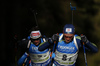 Sergey Semenov of Ukraine during the men relay race of IBU Biathlon World Cup in Pokljuka, Slovenia.  Men relay race of IBU Biathlon World cup was held in Pokljuka, Slovenia, on Sunday, 11th of December 2016.
