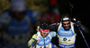 Benjamin Weger of Switzerland during the men relay race of IBU Biathlon World Cup in Pokljuka, Slovenia.  Men relay race of IBU Biathlon World cup was held in Pokljuka, Slovenia, on Sunday, 11th of December 2016.
