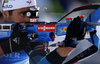 Martin Fourcade of France shooting during the men relay race of IBU Biathlon World Cup in Pokljuka, Slovenia.  Men relay race of IBU Biathlon World cup was held in Pokljuka, Slovenia, on Sunday, 11th of December 2016.
