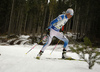 Kaisa Makarainen of Finland during the women relay race of IBU Biathlon World Cup in Pokljuka, Slovenia.  Women relay race of IBU Biathlon World cup was held in Pokljuka, Slovenia, on Sunday, 11th of December 2016.
