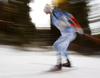 Tuomas Gronman of Finland during the men relay race of IBU Biathlon World Cup in Pokljuka, Slovenia. Men relay race of IBU Biathlon World cup was held in Pokljuka, Slovenia, on Sunday, 11th of December 2016.
