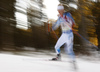 Tuomas Gronman of Finland during the men relay race of IBU Biathlon World Cup in Pokljuka, Slovenia. Men relay race of IBU Biathlon World cup was held in Pokljuka, Slovenia, on Sunday, 11th of December 2016.
