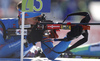 Anton Shipulin of Russia during the men relay race of IBU Biathlon World Cup in Pokljuka, Slovenia. Men relay race of IBU Biathlon World cup was held in Pokljuka, Slovenia, on Sunday, 11th of December 2016.
