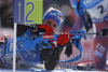 Simon Schempp of Germany during the men relay race of IBU Biathlon World Cup in Pokljuka, Slovenia. Men relay race of IBU Biathlon World cup was held in Pokljuka, Slovenia, on Sunday, 11th of December 2016.
