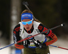 Vanessa Hinz of Germany during the women relay race of IBU Biathlon World Cup in Pokljuka, Slovenia. Women relay race of IBU Biathlon World cup was held in Pokljuka, Slovenia, on Sunday, 11th of December 2016.
