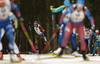 Vanessa Hinz of Germany during the women relay race of IBU Biathlon World Cup in Pokljuka, Slovenia. Women relay race of IBU Biathlon World cup was held in Pokljuka, Slovenia, on Sunday, 11th of December 2016.
