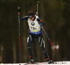 Selina Gasparin of Switzerland during the women relay race of IBU Biathlon World Cup in Pokljuka, Slovenia. Women relay race of IBU Biathlon World cup was held in Pokljuka, Slovenia, on Sunday, 11th of December 2016.
