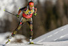 Laura Dahlmeier of Germany during individual women of the IBU Biathlon World Championships at the Biathlonarena in Hochfilzen, Austria on 2017/02/15.
