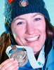 Bronze Medalist Alexia Runggaldier of Italy during the Winner Award Ceremony of individual woman of the IBU Biathlon World Championships Biathlonarena in Hochfilzen, Austria on 2017/02/15.
