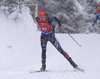 Anastasiya Kuzmina of Slovakia during the women 7.5km sprint race of IBU Biathlon World Cup in Hochfilzen, Austria.  Women 7.5km sprint race of IBU Biathlon World cup was held in Hochfilzen, Austria, on Friday, 8th of December 2017.

