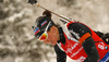 Selina Gasparin of Switzerland during the women 7.5km sprint race of IBU Biathlon World Cup in Hochfilzen, Austria.  Women 7.5km sprint race of IBU Biathlon World cup was held in Hochfilzen, Austria, on Friday, 8th of December 2017.
