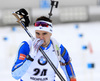 Olli Hiidensalo of Finland during the zeroing before the men 10km sprint race of IBU Biathlon World Cup in Hochfilzen, Austria.  Men 10km sprint race of IBU Biathlon World cup was held in Hochfilzen, Austria, on Friday, 8th of December 2017.
