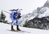  Mikko Loukkaanhuhta of Finland during the men 10km sprint race of IBU Biathlon World Cup in Hochfilzen, Austria.  Men 10km sprint race of IBU Biathlon World cup was held in Hochfilzen, Austria, on Friday, 8th of December 2017.
