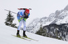 Jakov Fak of Slovenia during the men 10km sprint race of IBU Biathlon World Cup in Hochfilzen, Austria.  Men 10km sprint race of IBU Biathlon World cup was held in Hochfilzen, Austria, on Friday, 8th of December 2017.
