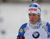 Tero Seppaelae of Finland during the zeroing before the start of men 10km sprint race of IBU Biathlon World Cup in Hochfilzen, Austria.  Men 10km sprint race of IBU Biathlon World cup was held in Hochfilzen, Austria, on Friday, 8th of December 2017.
