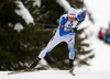 Mikko Loukkaanhuhta of Finland during the men 10km sprint race of IBU Biathlon World Cup in Hochfilzen, Austria.  Men 10km sprint race of IBU Biathlon World cup was held in Hochfilzen, Austria, on Friday, 8th of December 2017.
