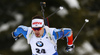 Olli Hiidensalo of Finland during the men 10km sprint race of IBU Biathlon World Cup in Hochfilzen, Austria.  Men 10km sprint race of IBU Biathlon World cup was held in Hochfilzen, Austria, on Friday, 8th of December 2017.
