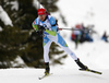 Third placed Jakov Fak of Slovenia during the men 10km sprint race of IBU Biathlon World Cup in Hochfilzen, Austria.  Men 10km sprint race of IBU Biathlon World cup was held in Hochfilzen, Austria, on Friday, 8th of December 2017.
