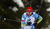 Third placed Jakov Fak of Slovenia during the men 10km sprint race of IBU Biathlon World Cup in Hochfilzen, Austria.  Men 10km sprint race of IBU Biathlon World cup was held in Hochfilzen, Austria, on Friday, 8th of December 2017.
